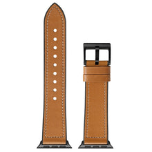 Solid Color TPU + Stainless Steel Watch Band for Apple Watch Series 7 45mm / 6 & SE & 5 & 4 44mm / 3 & 2 & 1 42mm(Brown)