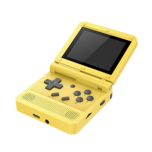 Powkiddy V90 3.0 inch IPS Screen 64-bit Retro Handheld Game Console with 16GB Memory (Yellow)