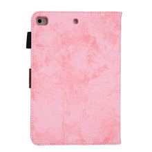 For iPad Mini 1 / 2 / 3 / 4 Business Style Horizontal Flip Leather Case, with Holder & Card Slot & Photo Frame & Sleep / Wake-up Function(Pink)