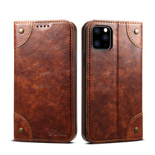 For iPhone 11 Pro Max Baroque Simple Horizontal Flip Leather Case, with Holder & Card Slots & Wallet(Light Brown)