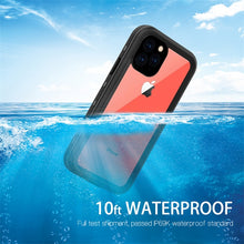 For iPhone 11 Pro RedPepper Shockproof Waterproof PC + TPU Protective Case(Black)