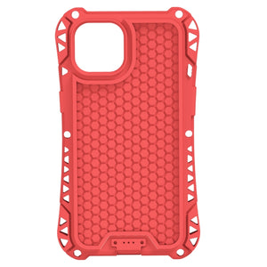 For iPhone 13 mini R-JUST AMIRA Shockproof Dustproof Waterproof Metal Protective Case (Red)