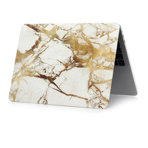 For Macbook Pro 16 inch Laptop Water Stick Style Protective Case(Marble 3)