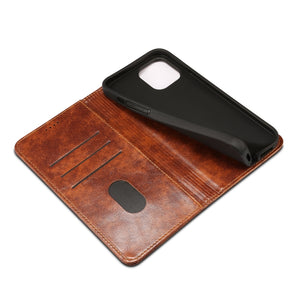 For iPhone 13 mini Baroque Simple Horizontal Flip Leather Case with Holder & Card Slots & Wallet (Black)