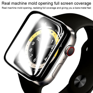 Curved 3D Composite Material Soft Film Screen Protector For Apple Watch Series 7 41mm