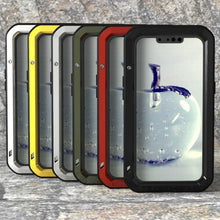 For iPhone 13 Pro Max LOVE MEI Metal Shockproof Waterproof Dustproof Protective Phone Case (Yellow)