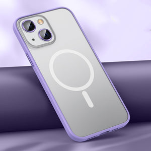 For iPhone 13 MagSafe Matte Phone Case(Purple)