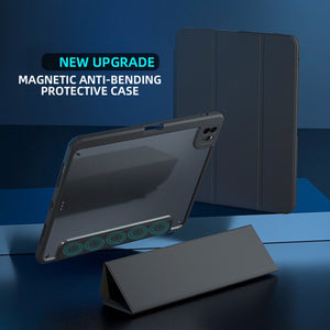 For iPad Pro 11 2020 Magnetic Split Leather Smart Tablet Case(Lavender Purple)