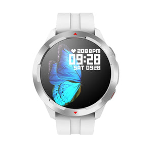 MT13 1.32 inch TFT Screen Smart Watch, Support Bluetooth Call & Alipay(Silver)