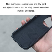 For iPhone 13 FATBEAR Graphene Cooling Shockproof Case(Black)