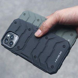 For iPhone 12 / 12 Pro FATBEAR Graphene Cooling Shockproof Case(Black)