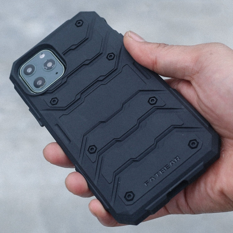 For iPhone 11 Pro FATBEAR Graphene Cooling Shockproof Case (Black)