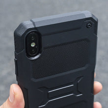 For iPhone XS Max FATBEAR Armor Shockproof Cooling Case(Black)