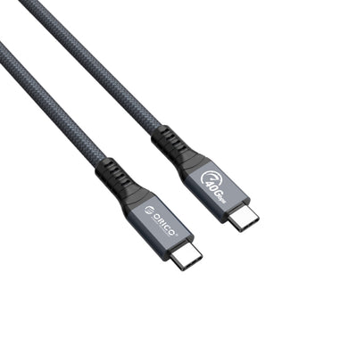 ORICO 40Gbps Thunderbolt 4 USB-C / Tpye-C Data Cable, Cable Length:80cm(Grey)