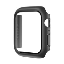 ROCK 2 in 1 PC Frame + Film Protector Case For  Apple Watch Series 6 & SE & 5 & 4 40mm(Black)