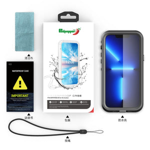 For iPhone SE 2022 / SE 2020 / 8 / 7 RedPepper MagSafe Magnetic Shockproof Waterproof Case(Black)