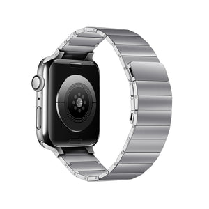 Magnetic Steel Watch Band For Apple Watch Series 8&7 41mm / SE 2&6&SE&5&4 40mm / 3&2&1 38mm(Silver)