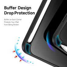 For iPad mini 6 DUX DUCIS Magi Series Shockproof Tablet Case For iPad mini (2021)/mini 6(Black)