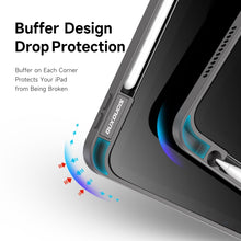 For iPad Air 2020/Air 2022 DUX DUCIS Magi Series Shockproof Tablet Case(Grey)