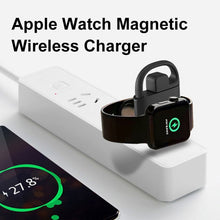 T09-A Dual USB Portable Wireless Smart Watch Charger for Apple Watch Series(White)