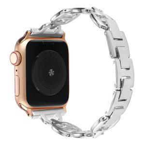 Steel Watch Band For Apple Watch Ultra 49mm / Series 8&7 45mm / SE 2&6&SE&5&4 44mm / 3&2&1 42mm(Silver)