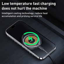 Benks W09 Transparent Magnetic Wireless Charger(Black)
