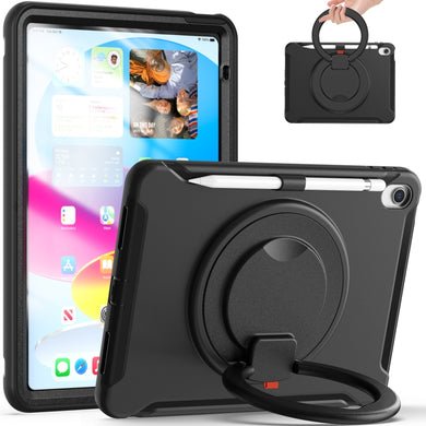 For iPad 10th Gen 10.9 2022 Shockproof TPU + PC Protective Tablet Case(Black)