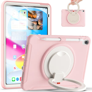 For iPad 10th Gen 10.9 2022 Shockproof TPU + PC Protective Tablet Case(Cherry Blossoms Pink)