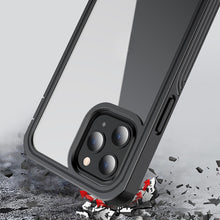 For iPhone 12 / 12 Pro RedPepper Shockproof Scratchproof Dust-proof PC + TPU Protective Case(Transparent)