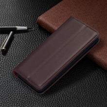 For iPhone 11 Pro Max 2 in 1 Detachable Magnetic Horizontal Flip Genuine Leather Case with Holder & Card Slots & Wallet(Dark Brown)