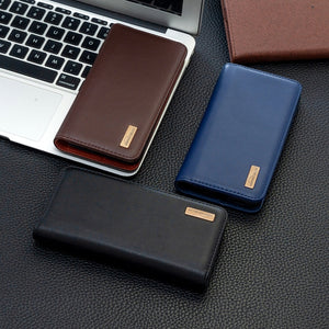 For iPhone 11 Pro Max 2 in 1 Detachable Magnetic Horizontal Flip Genuine Leather Case with Holder & Card Slots & Wallet(Dark Brown)
