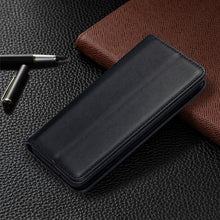 For iPhone 11 Pro Max 2 in 1 Detachable Magnetic Horizontal Flip Genuine Leather Case with Holder & Card Slots & Wallet(Black)