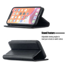 For iPhone 11 Pro 2 in 1 Detachable Magnetic Horizontal Flip Genuine Leather Case with Holder & Card Slots & Wallet(Black)