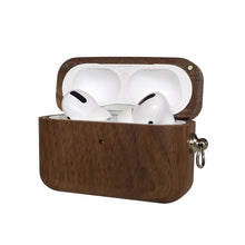 Wooden Earphone Protective Case For AirPods Pro(Black Walnut)