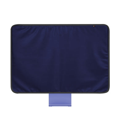 For 24 inch Apple iMac Portable Dustproof Cover Desktop Apple Computer LCD Monitor Cover with Storage Bag(Purple)