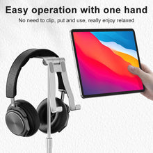 R-JUST PB03 Lifting / Angle Adjustable Multi-function Headset / Tablet / Mobile Phone Holder, Suitable for Devices Under 12.9 inch