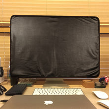 For 27 inch Apple iMac Portable Dustproof Cover Desktop Apple Computer LCD Monitor Cover, Size: 68x48.2cm(Black)