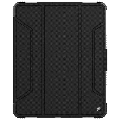 NILLKIN Bumper Horizontal Flip Leather Case for iPad Pro 12.9 inch (2018)，with Pen Slot (Black)