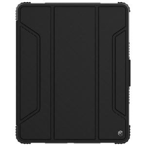 NILLKIN Bumper Horizontal Flip Leather Case for iPad Pro 12.9 inch (2018)，with Pen Slot (Black)