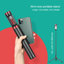 Aluminum Alloy Mobile Phone Bluetooth Selfie Stick Live Floor Tripod Bracket, Height: 1.8m