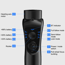 S5B Upgrade Mobile Phone Stabilizer Three-axis Anti-shake Handheld Gimbal