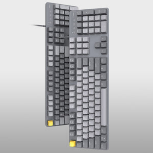 Original Xiaomi Youpin G06 104 Keys MIIIW Gravity Wired Gaming Mechanical Keyboard (Light Grey)