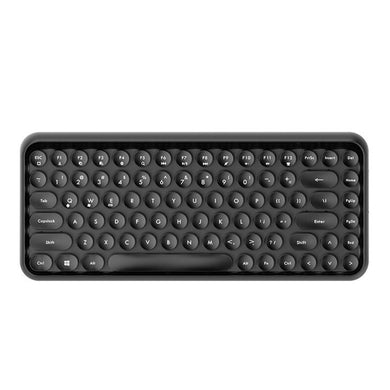 Ajazz 308I Tablet Mobile Phone Computer Household Office Wireless Keyboard(Black)
