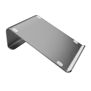 Aluminum Cooling Stand for Laptop, Suitable for Mac Air, Mac Pro,  iPad, and Other 11-17 inch Laptops (Grey)