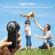 PULUZ Upgrade Lens Guard Protective Glass Cover for Insta360 One X2(Black)