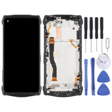 LCD Screen and Digitizer Full Assembly with Frame for Ulefone Power Armor 13(Black)