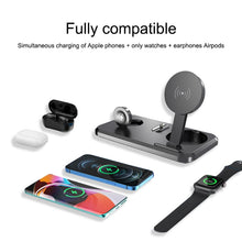 UV-06 3 in 1 Double Folding Wireless Charger for iPhone & Watch & Airpods