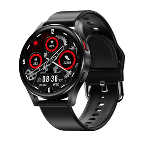 P30 1.3 inch Color Screen Smart Watch, IP67 Waterproof,Support Bluetooth Call/Heart Rate Monitoring/Blood Pressure Monitoring/Blood Oxygen Monitoring/Sleep Monitoring(Black)