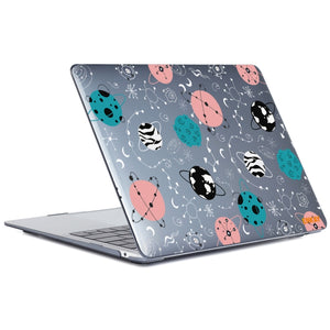 ENKAY Star Series Pattern Laotop Protective Crystal Case For MacBook Pro 13.3 inch A2251 / A2289 / A2338 2020(Geometric Planet)