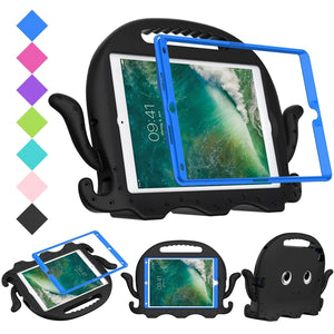 For iPad Air 3 10.5 2019 / Pro 10.5 Octopus Style EVA + PC Tablet Case with Strap(Black)